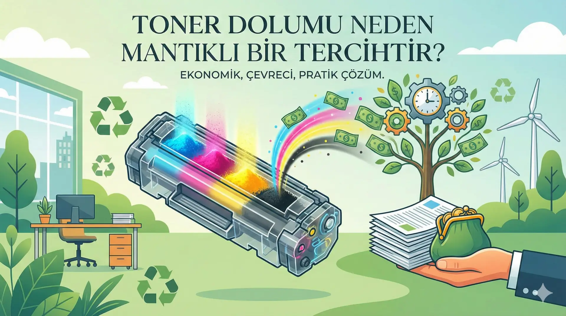 Toner Dolumu Neden Mantıklı Bir Tercihtir?